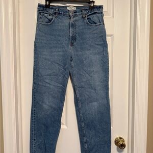 Abercrombie & Fitch Slim Straight High Rise Jeans